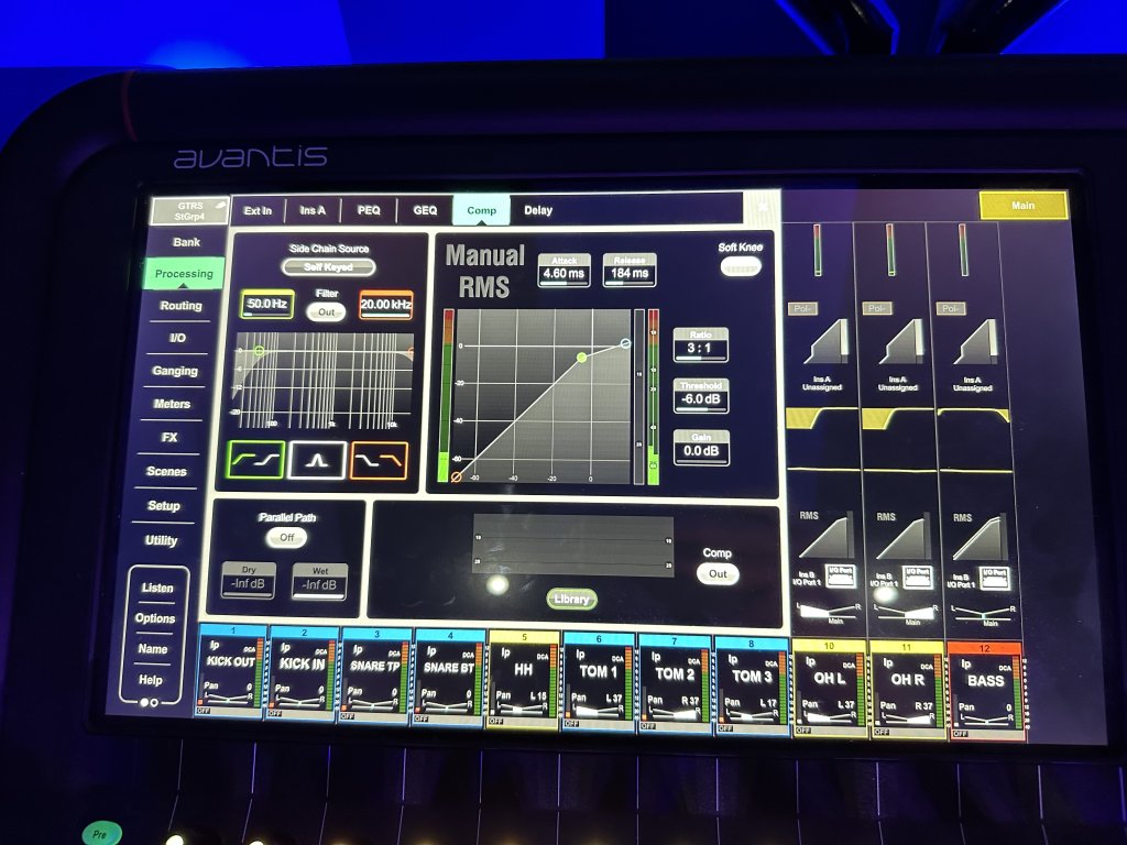 Allen and Heath Avantis Review 2024 Compressor