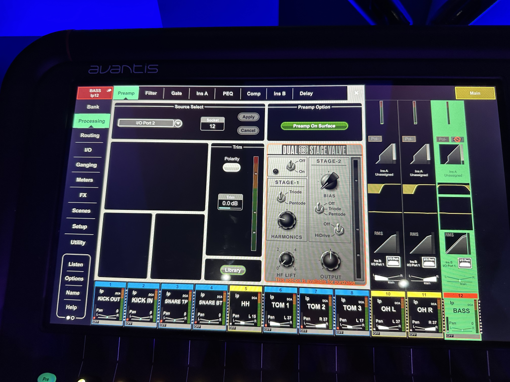 Allen and Heath Avantis Review 2024 Pre-Amp